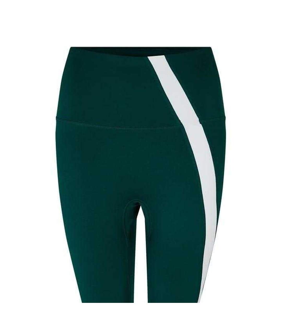 Legging Motif/style Tourbillon Femme Vert Reebok-3