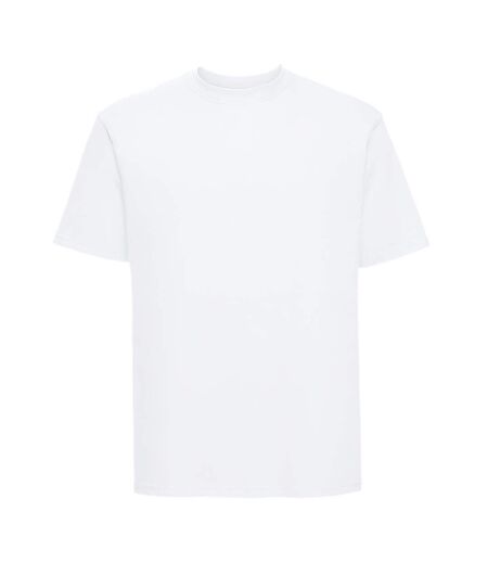 T-shirt manches courtes homme blanc Casual