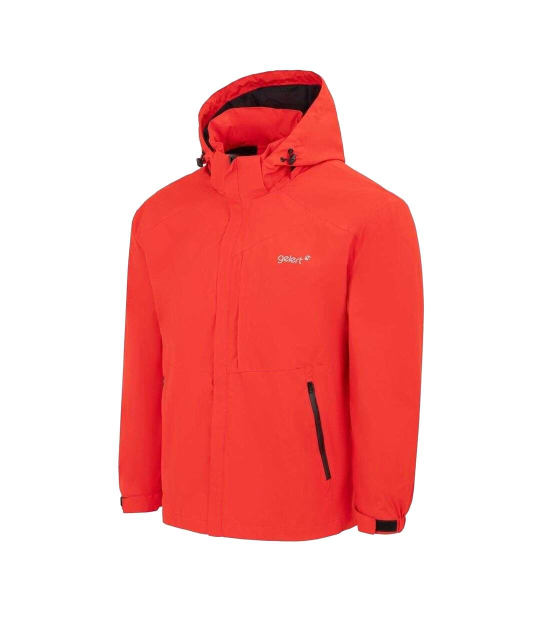 Mens Lined Jacket Red Gelert-1