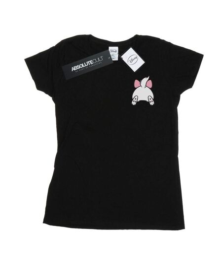 Disney - T-shirt ARISTOCATS MARIE BACKSIDE BREAST PRINT - Femme (Noir) - UTBI15562