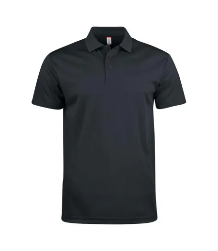 Polo Basic Active Adulte Noir Clique