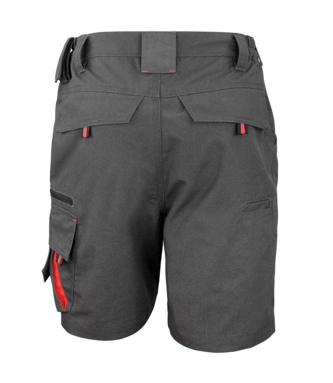 Short De Travail Cargo Unisexe Gris Noir Result-2