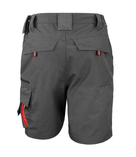 Short De Travail Cargo Unisexe Gris Noir Result