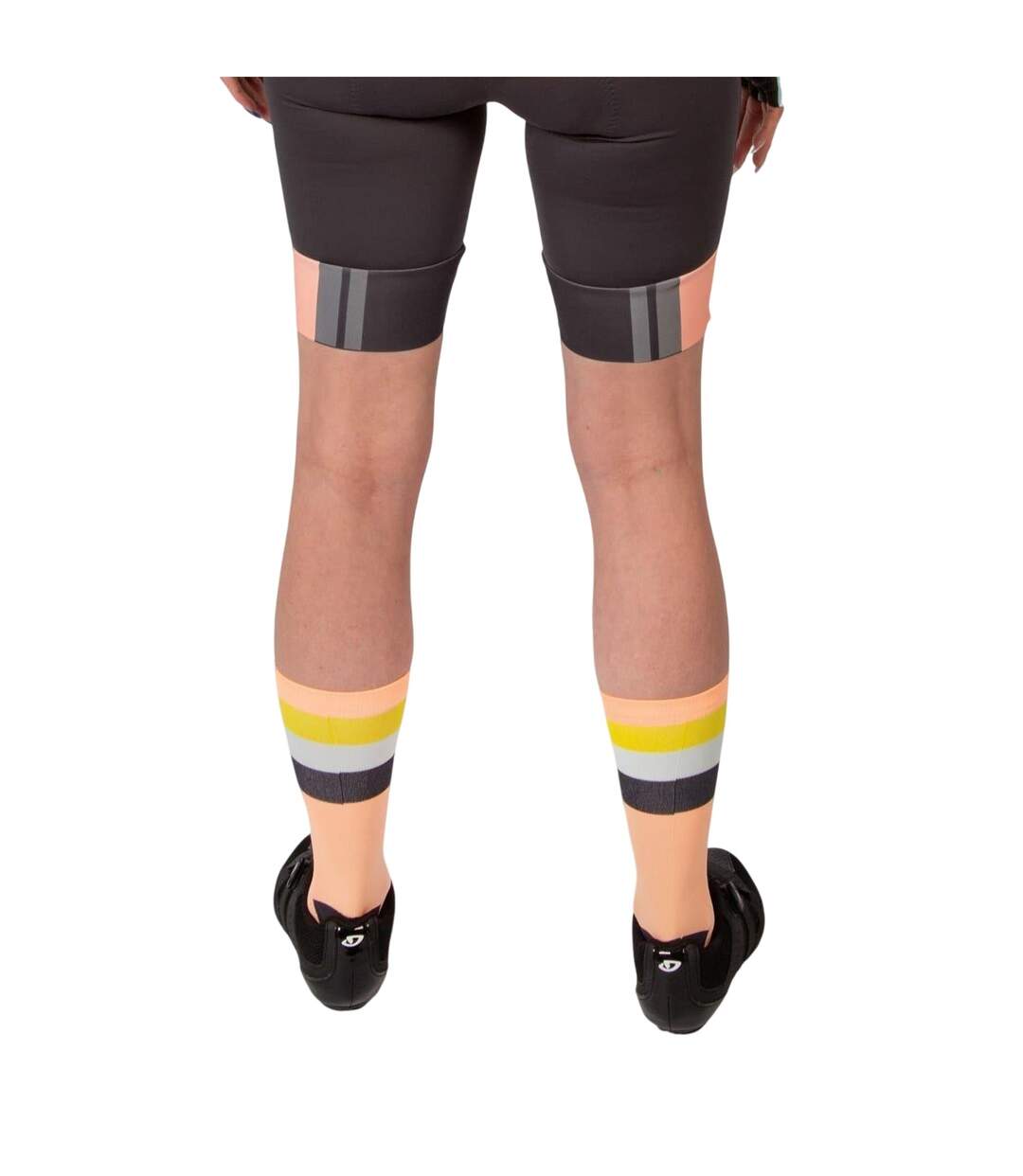Chaussettes Bandwidth Homme Pêche Fluo Endura-2