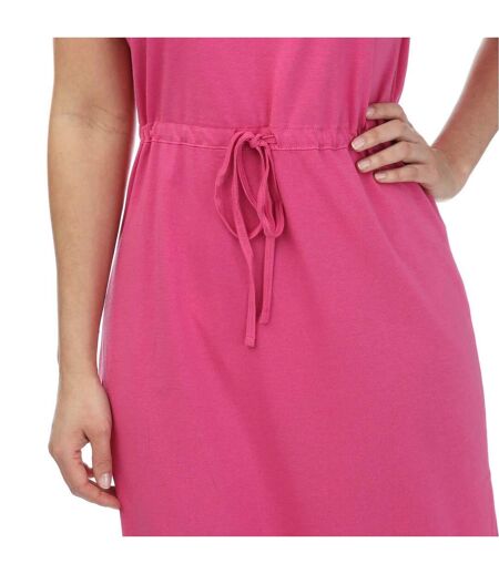 Robe mi-longue may life femme framboise Only
