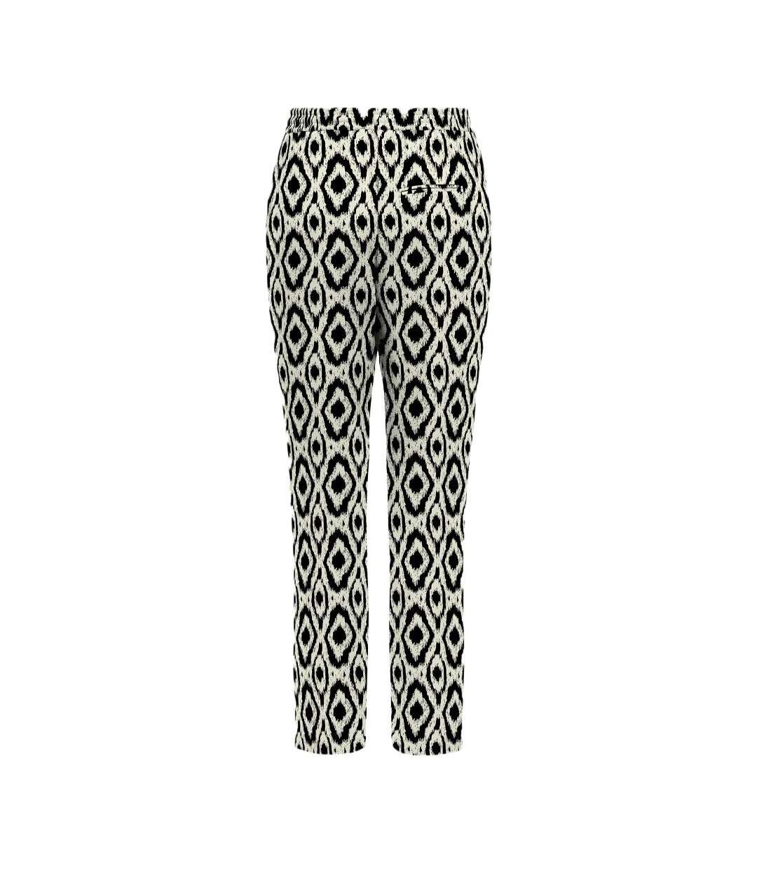 Pantalon Noir/Beige à Motifs Femme Only 15222230 - 34