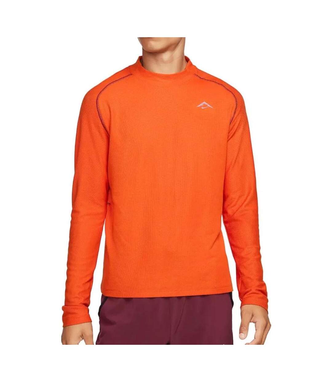 T-shirt Manches Longues Orange Homme Nike FB8597 - L