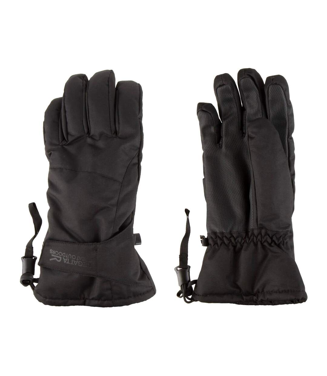 Unisex Adult Transition Iii Waterproof Winter Gloves S-m Black Regatta-3