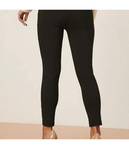 Womens/ladies Bengaline Petite Trousers Black Dorothy Perkins