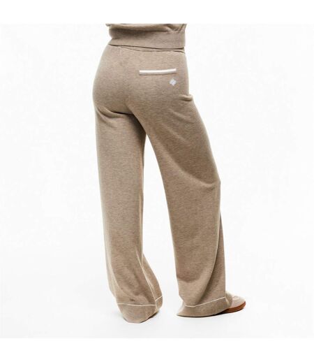 Pantalon Femme Beige Couture