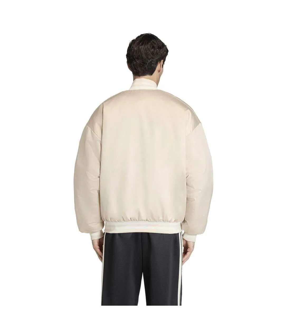 Blouson Aviateur Motif/style Gros Logo Homme Transparent Adidas-3