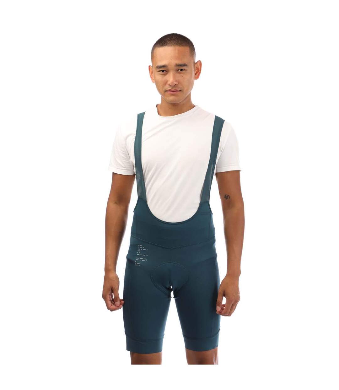 Cuissard De Cyclisme À Bretelles Homme Vert Adidas-1