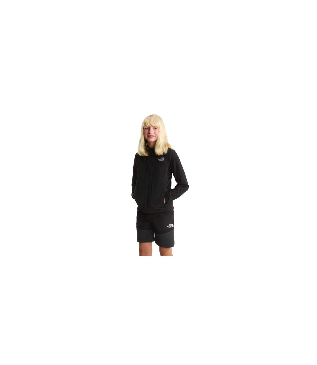 Boys Soft Shell Jacket Black The North Face-1