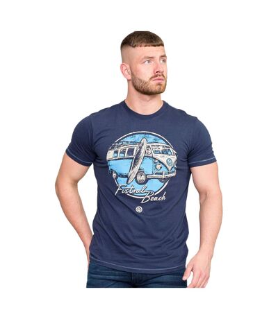 Mens D555 Winterton Volkswagen Kingsize T-shirt Navy Duke