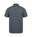 Henbury Mens Piqu Polo Shirt (Charcoal)