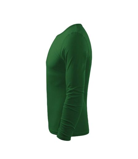 T-shirt Manches Longues Fit-t Homme Vert Malfini