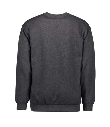 ID Unisex Classic Round Neck Sweatshirt (Anthracite melange)