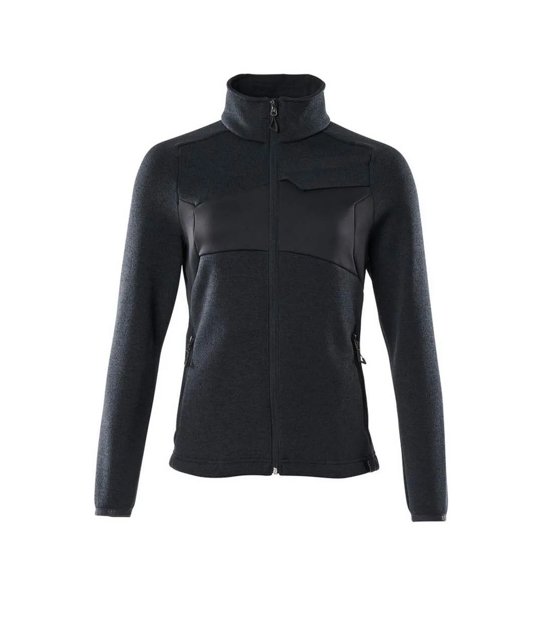 Womens/ladies Accelerate Knitted Jacket Dark Navy Mascot-1