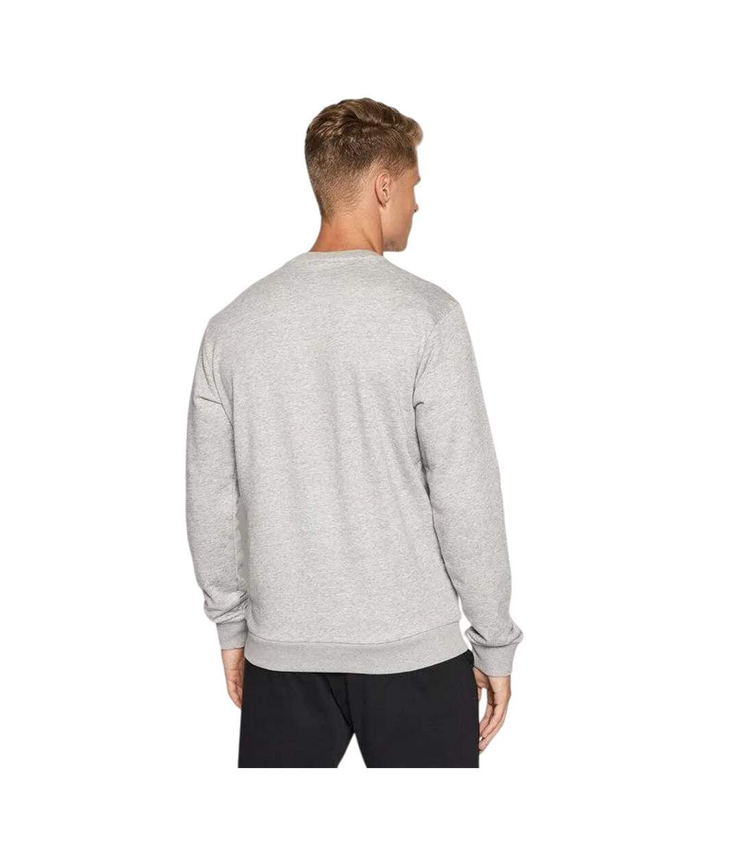 Mens Essentials Big Logo Sweatshirt Grey Adidas-2