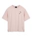 T-Shirt rose femme teddy smith flowa-1