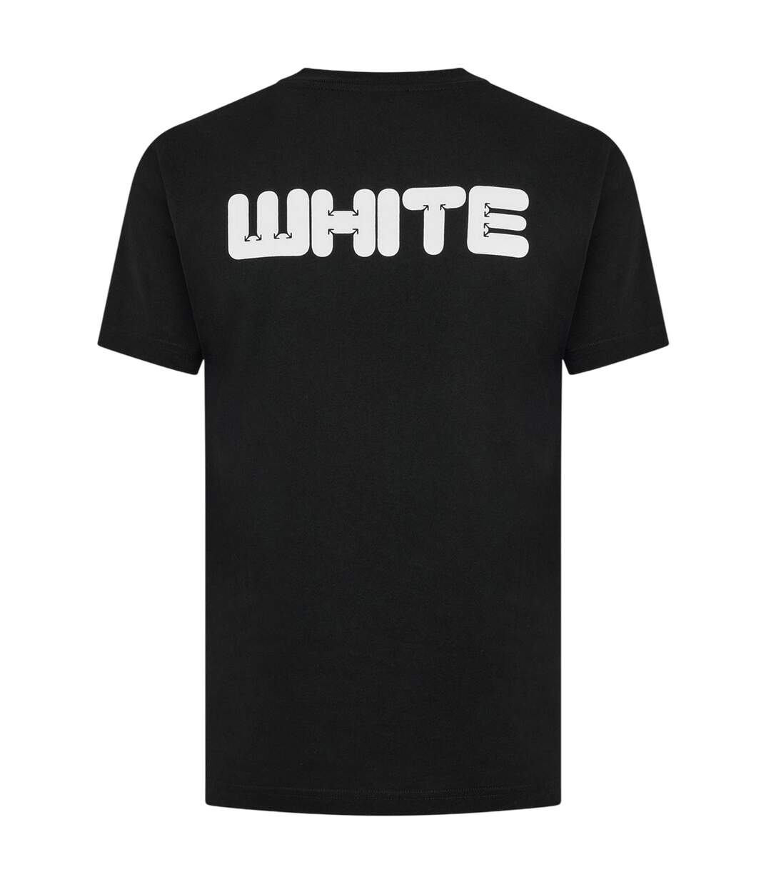 T-shirt Homme Noir Off White-2