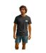 Mens Cali Crew Neck T-shirt Charcoal Republic Of California-1