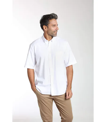 Chemise manches courtes en coton CARY