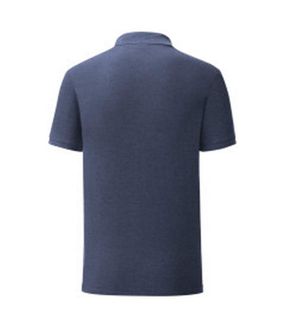 Polo iconic homme bleu marine chiné Fruit of the Loom-2