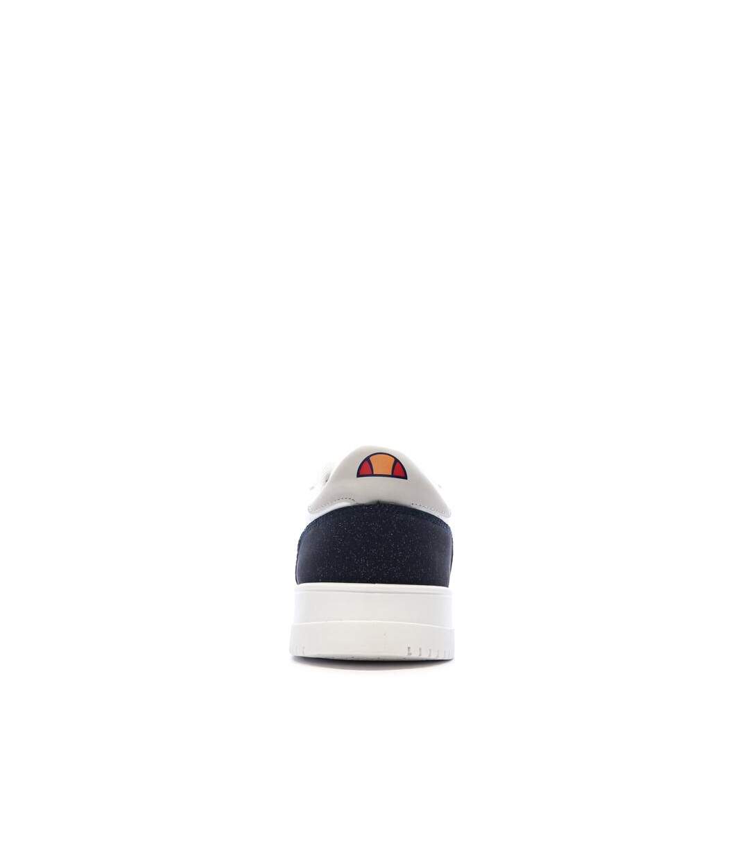 Baskets blanches/marines homme ellesse pansit-3