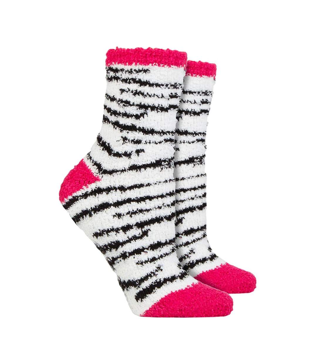 Wildfeet - 2 Paires Femme Chaussettes Lit Chaudes Antidérapantes Hiver-1