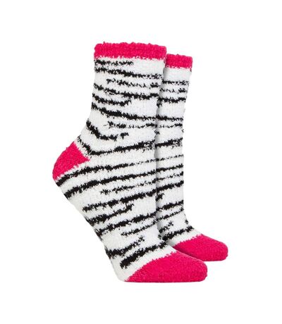 Wildfeet - 2 Paires Femme Chaussettes Lit Chaudes Antidérapantes Hiver