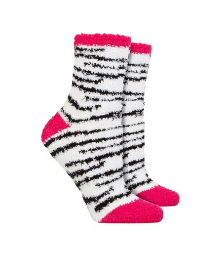 Wildfeet - 2 Paires Femme Chaussettes Lit Chaudes Antidérapantes Hiver