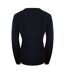 Womens/ladies Small Logo Long-sleeved T-shirt Navy White Love Moschino-2