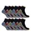 12 Pairs Short Bamboo Work Socks for Men-1