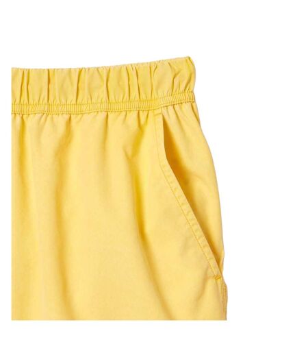 Short De Bain Homme Jaune Lacoste