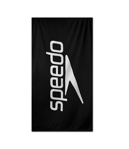 Logo towel 145cm x 75cm black/white Speedo