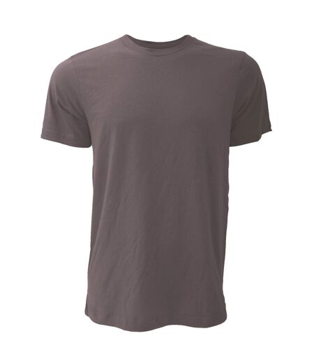 Canvas Unisex Jersey Crew Neck Short Sleeve T-Shirt (Asphalt)