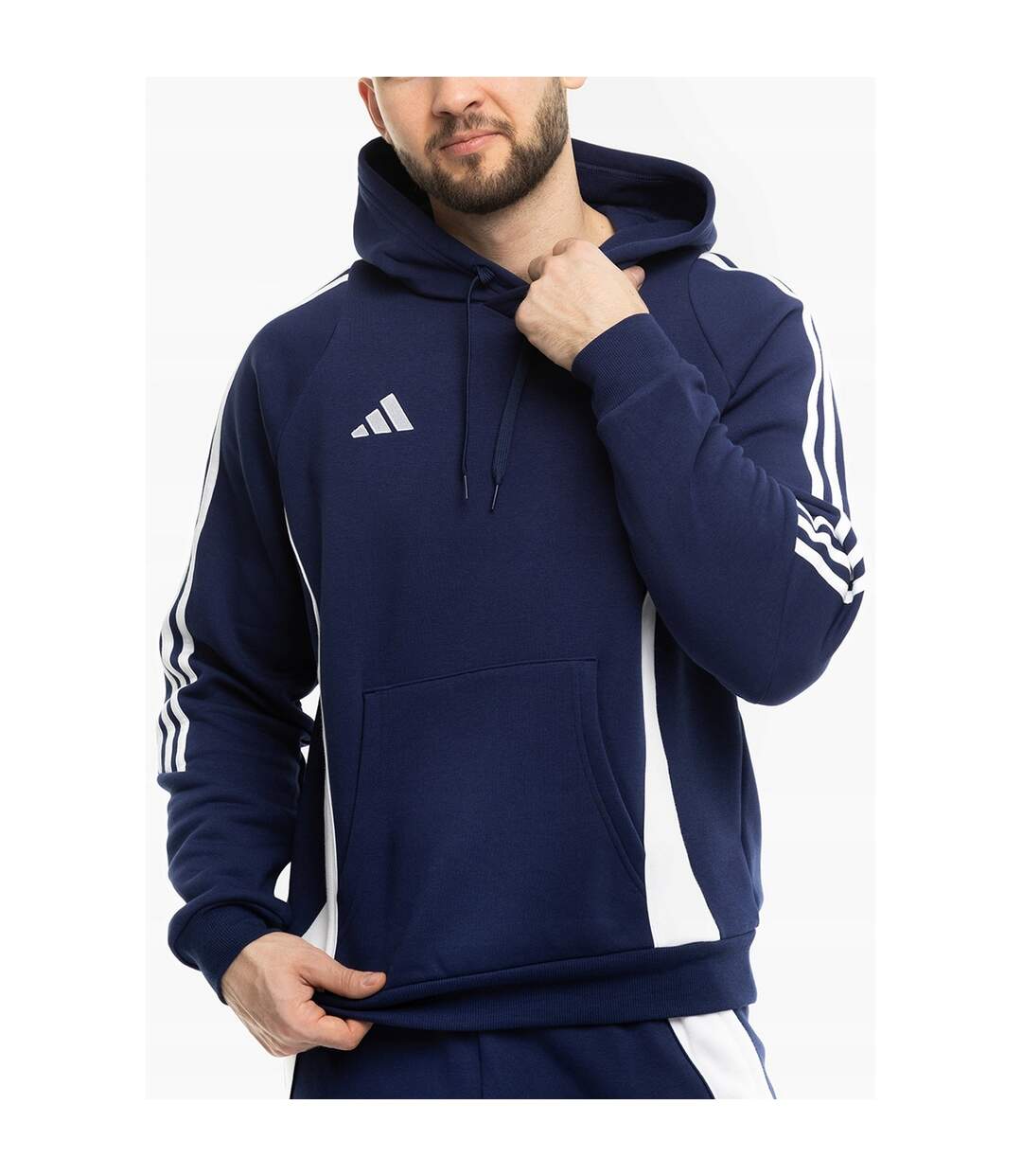 Sweat À Capuche Tiro Homme Bleu Adidas-2