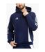 Sweat À Capuche Tiro Homme Bleu Adidas-2