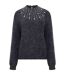 Pull Motif/style Perle Tatiana Femme Gris French Connection-2