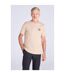 Mens Adventure Awaits T-shirt Beige Mountain Warehouse-1