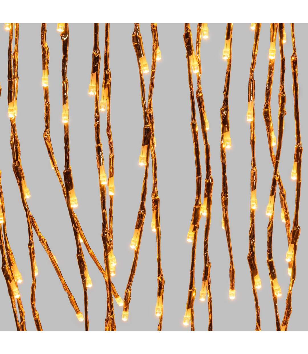 LOTTI Branches lumineuses saule pleureur à suspendre - H. 120 cm - Cuivré  pas cher 