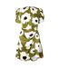 Robe Courte Soirée Motif/style Floral Femme Kaki AX Paris-2