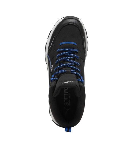 Baskets Course À Pied Evolve Enfant Noir Bleu Puma