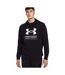 Sweat À Capuche Style Graphique Rival Homme Noir Under Armour-1