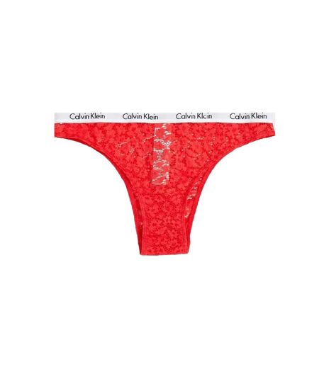 String Femme Rouge Calvin Klein