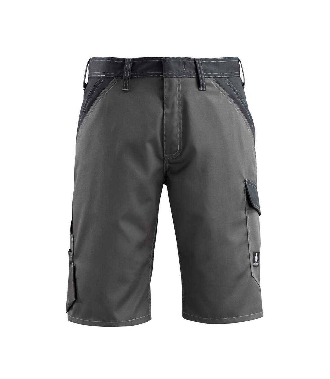 Mens Light Sunbury Work Shorts Dark Anthracite Black Mascot-1