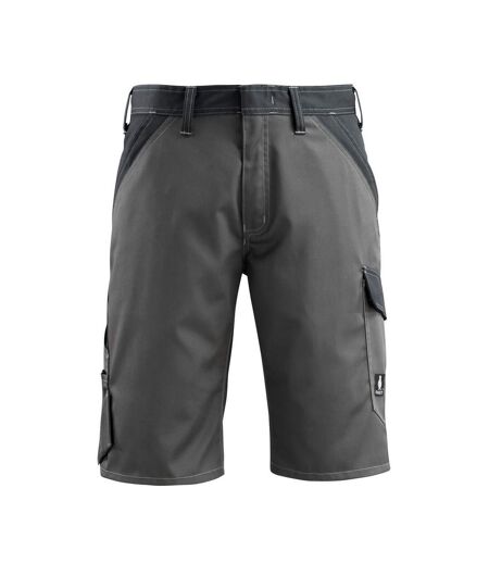 Mens Light Sunbury Work Shorts Dark Anthracite Black Mascot