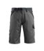 Mens Light Sunbury Work Shorts Dark Anthracite Black Mascot-1