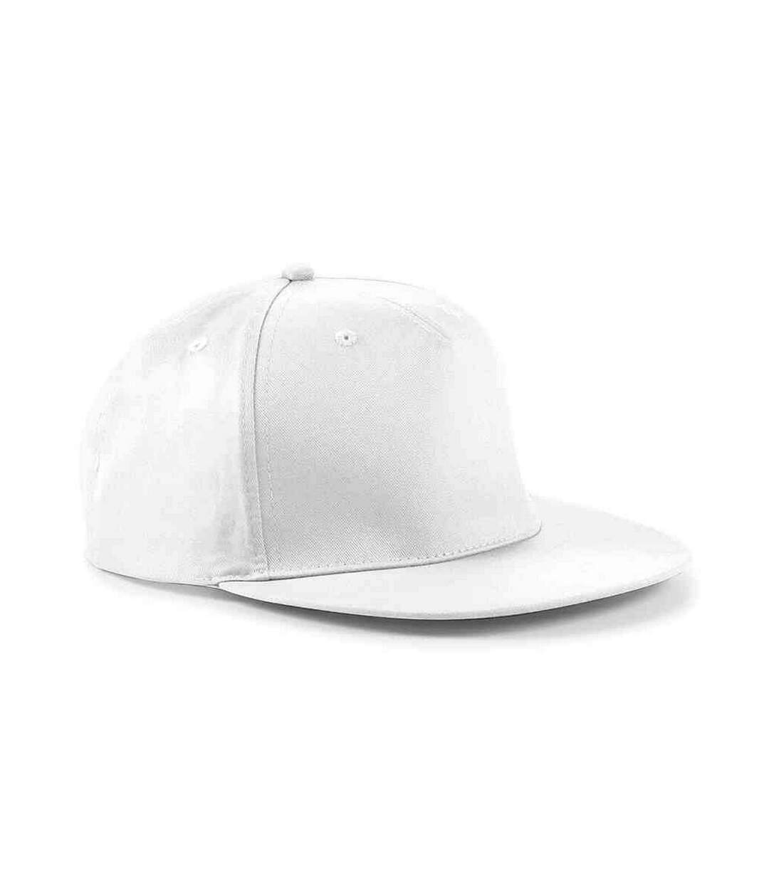 Casquette ajustable adulte blanc Beechfield-1